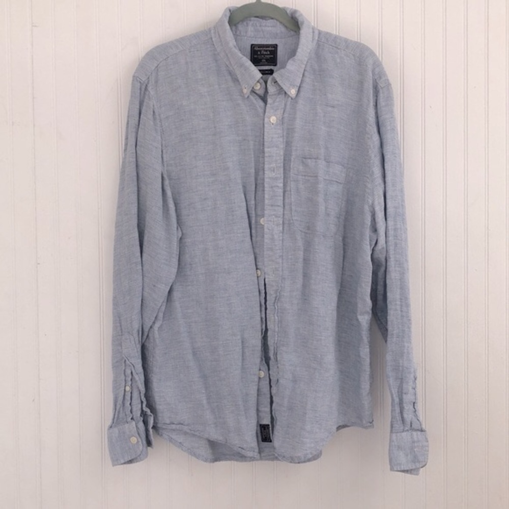 Abercrombie & Fitch Men’s 100% Linen Shirt